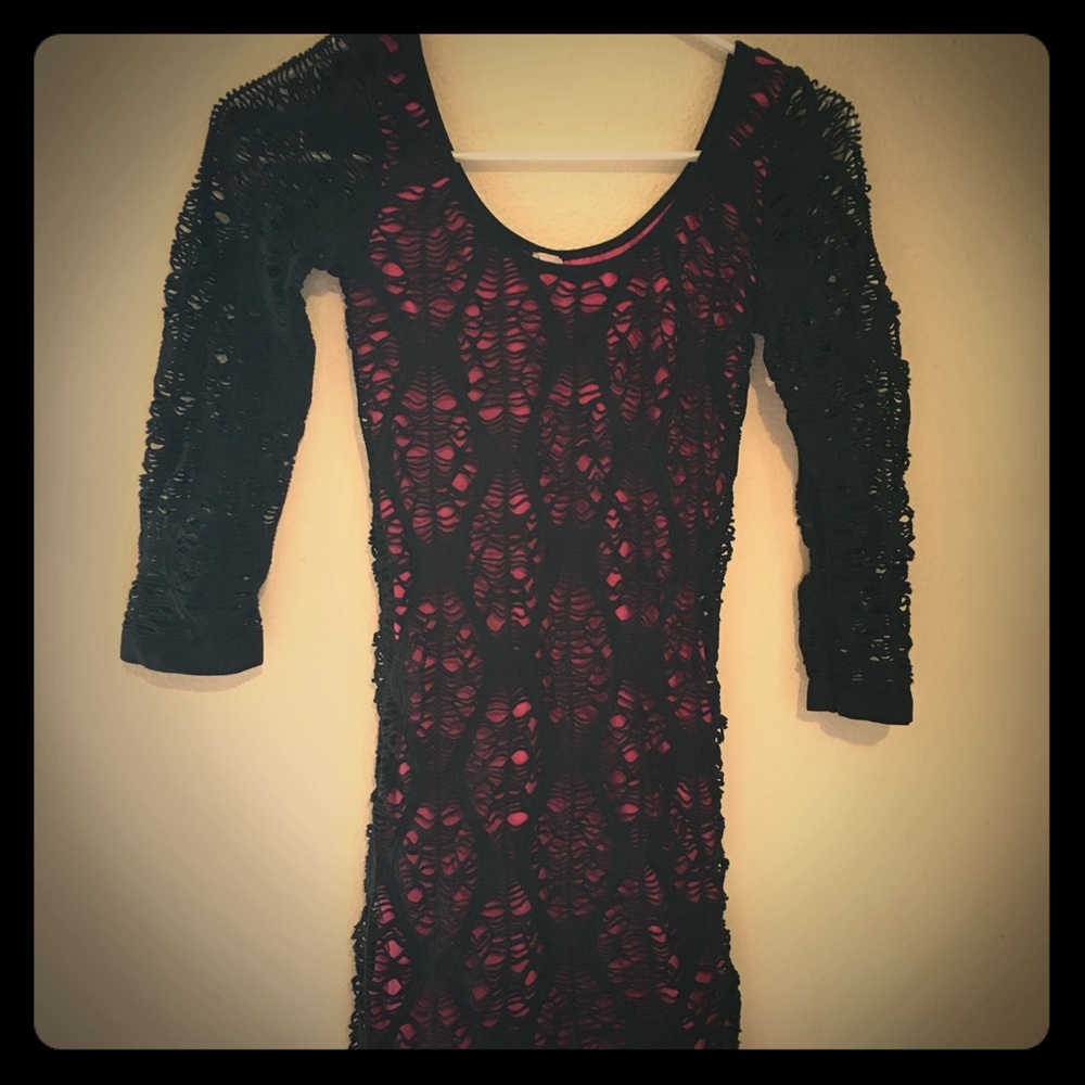 Short dress/long top very fitted